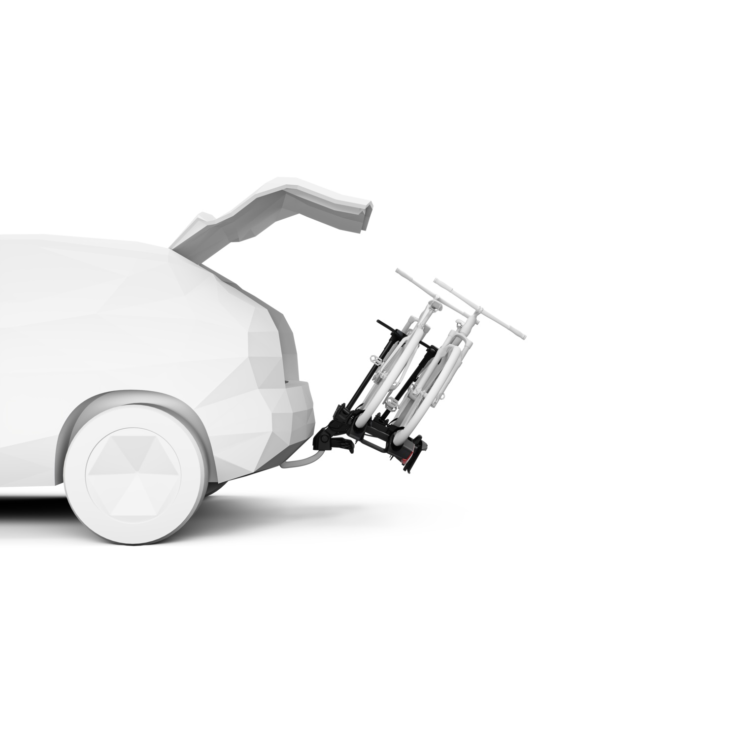 Thule OutPace — odchylenie dla łatwego dostępu do bagażnika